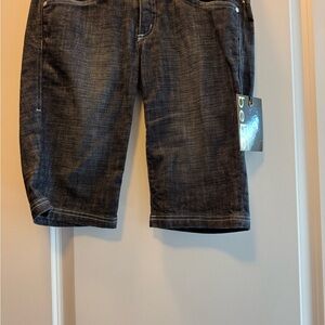 Bebe women’s Dark Gray Jean Shorts